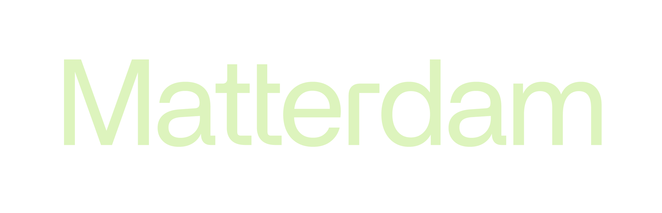 2024 Matterdam Logo reverse